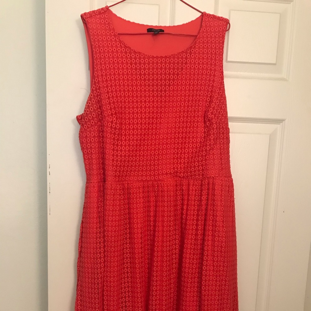 Orange dress